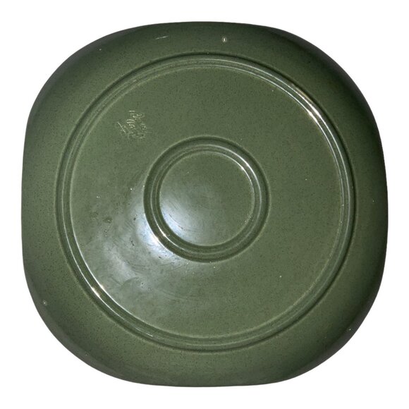 Russell Wright Green 13" Vintage Ceramic Platter - Picture 3 of 7